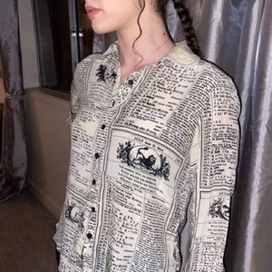 Anna Sui silk blouse (Spring 2008)